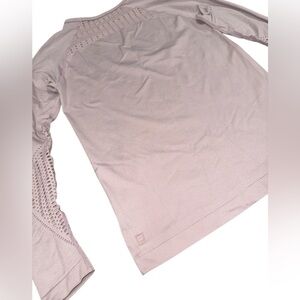 Fabletics Athletic Long Sleeve Top Pale Pink